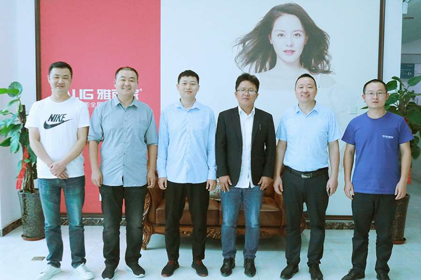 中国水利水电第十二工程局领导莅临雅丽家集团总部调研指导