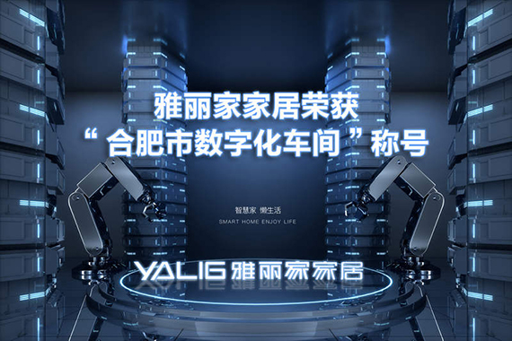雅丽家荣获“2021年合肥市数字化车间”称号