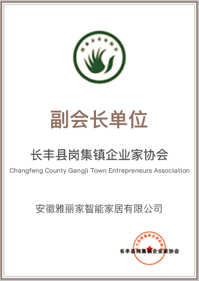 企业家协会副会长单位