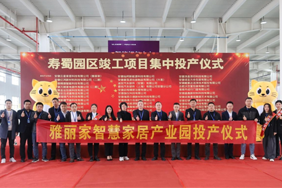 雅丽家智慧家居产业园投产仪式圆满举办